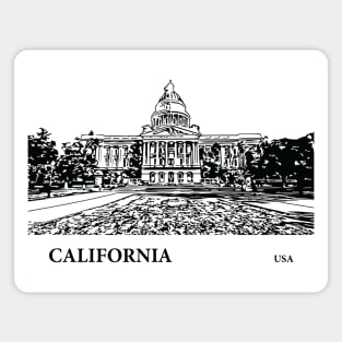 California State USA Magnet
